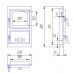 Люк топки SVT 431 купить в Киеве